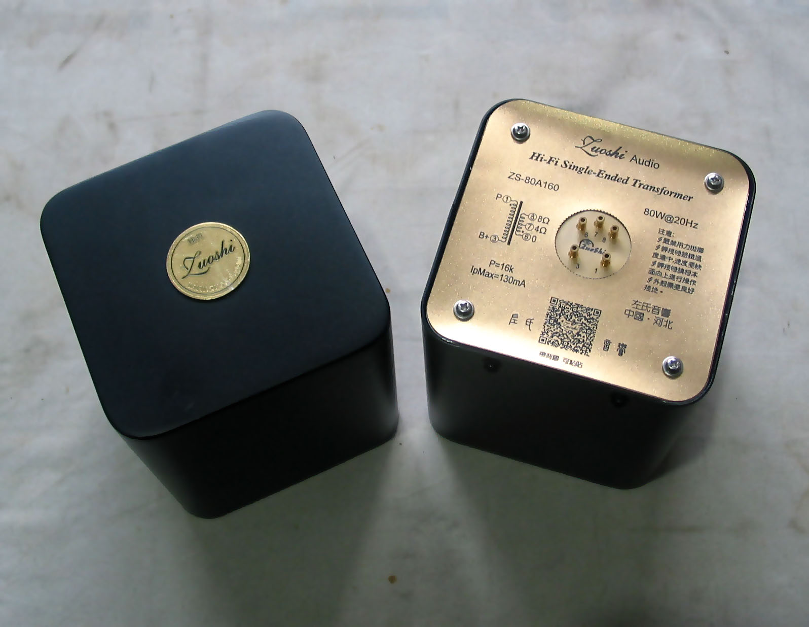 AudioNote用高阻 高品质16k单端输出牛ZS-80A160